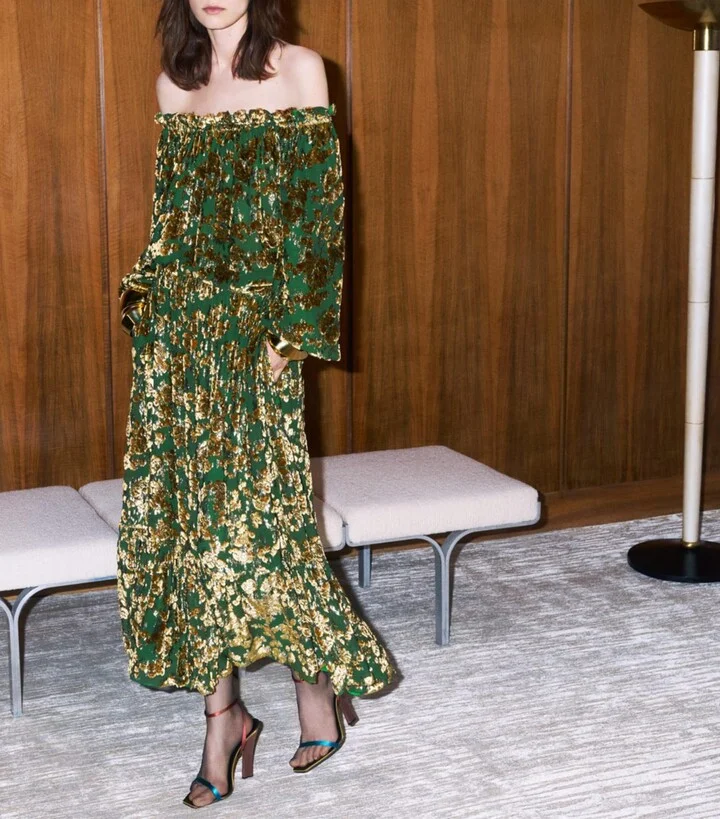 Saint Laurent Satin Dominique Sandals 110 - Image 4