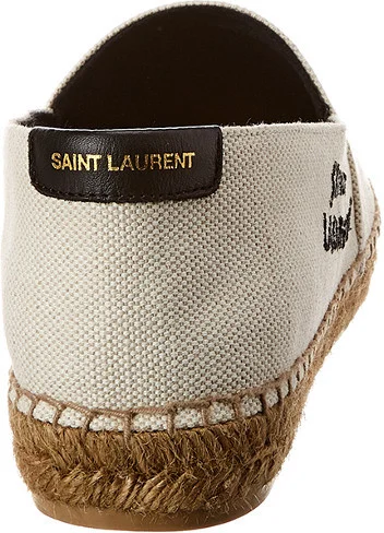 Saint Laurent Signature Canvas Espadrille - Image 3