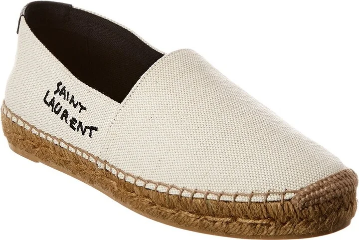 Saint Laurent Signature Canvas Espadrille