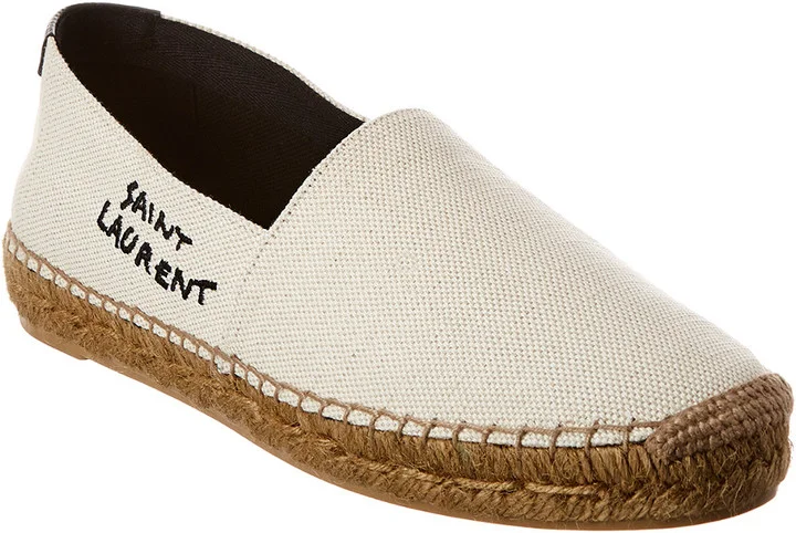 Saint Laurent Signature Canvas Espadrille