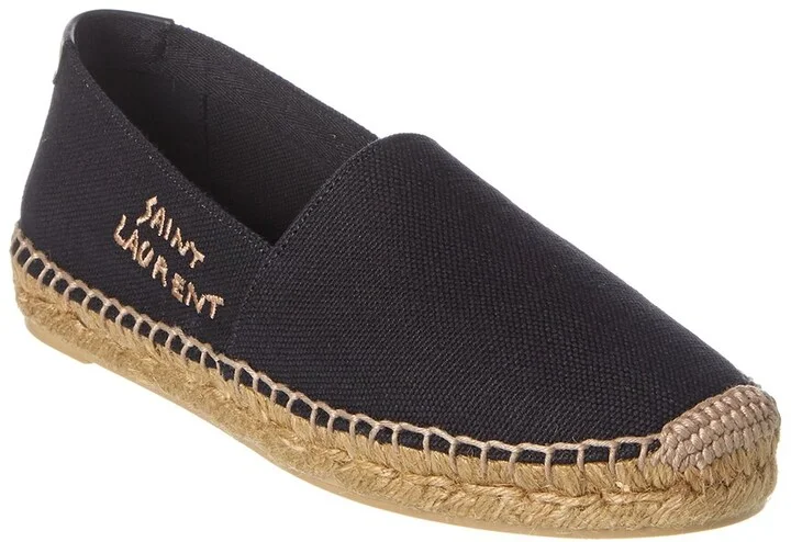 Saint Laurent Signature Canvas Espadrille
