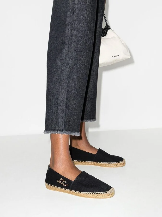 Saint Laurent Signature Canvas Espadrilles - Image 3