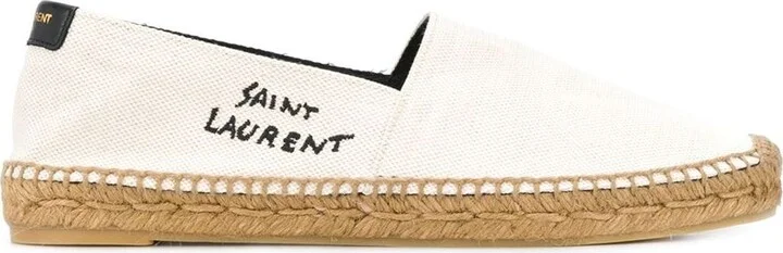 Saint Laurent Signature Canvas Espadrilles