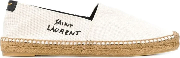Saint Laurent Signature Canvas Espadrilles