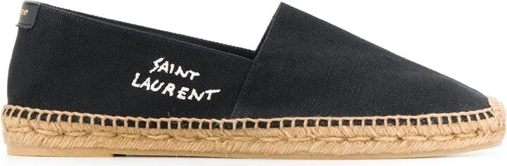 Saint Laurent Signature Canvas Espadrilles