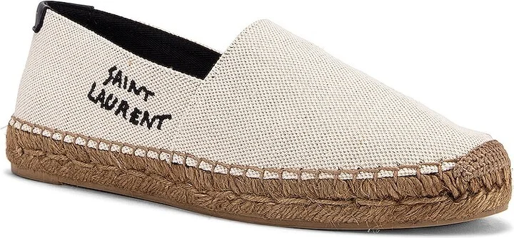 Saint Laurent Signature Espadrilles in White - Image 2