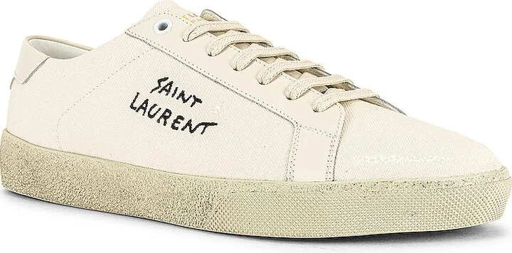Saint Laurent SL/06 Sneaker in Ivory - Image 2