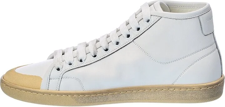 Saint Laurent Sl 39 Leather Sneaker - Image 2