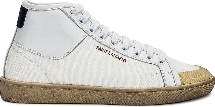 Saint Laurent SL 39 Sneakers in White
