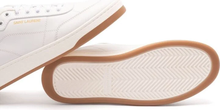 Saint Laurent Sl/61 Leather Sneakers - Image 2