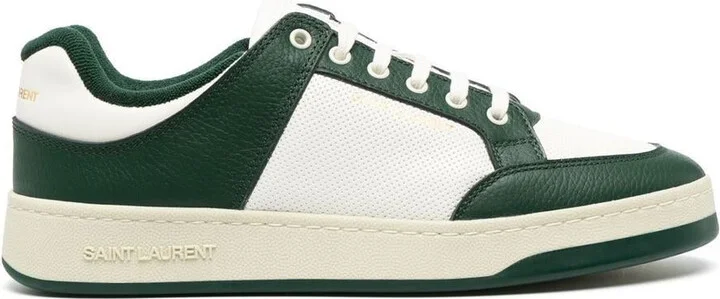Saint Laurent Sl/61 Leather Sneakers