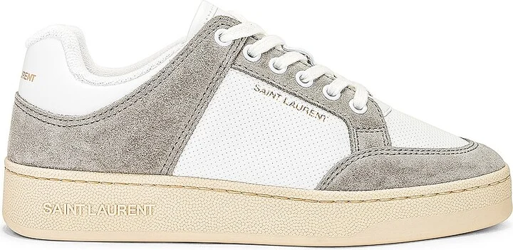 Saint Laurent SL 61 Low Sneakers in Grey