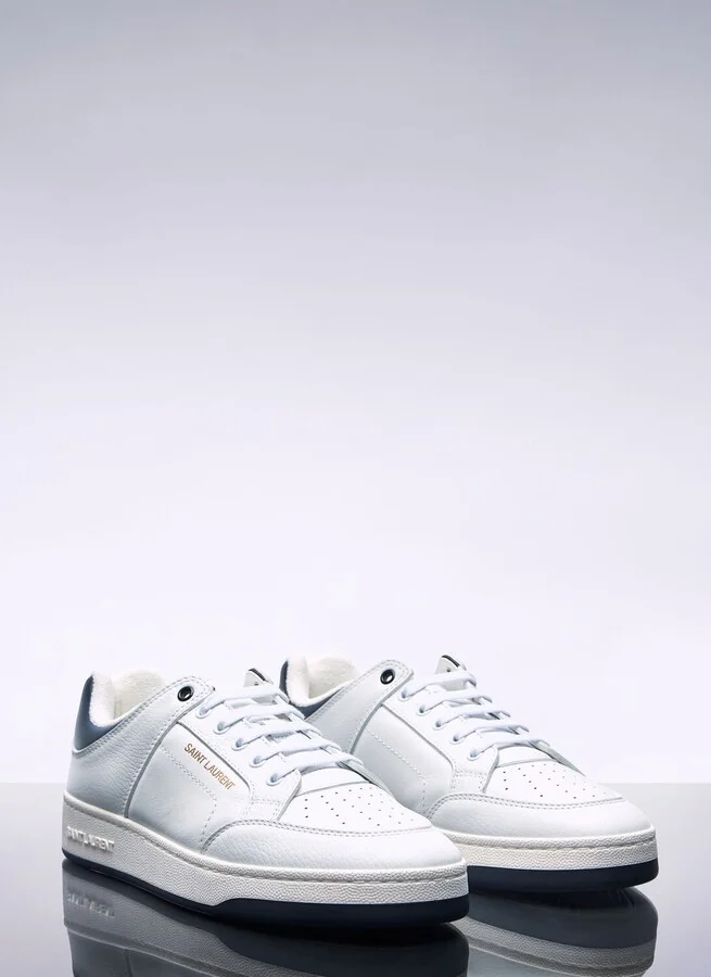 Saint Laurent Sl 61 Low Top Sneakers - Man Sneakers Black Eu - 40 - Image 2