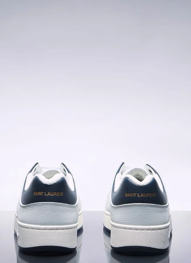 Saint Laurent Sl 61 Low Top Sneakers - Man Sneakers Black Eu - 40 - Image 4