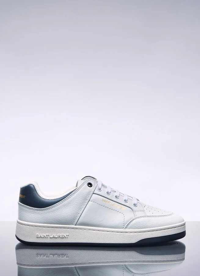 Saint Laurent Sl 61 Low Top Sneakers - Man Sneakers Black Eu - 40