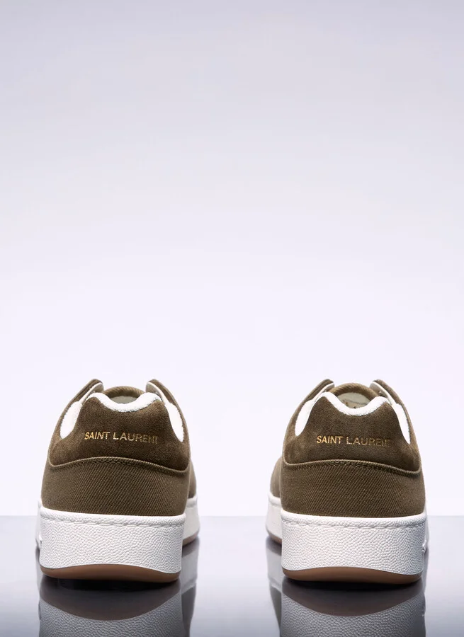 Saint Laurent Sl 61 Low Top Sneakers - Man Sneakers Green Eu - 45 - Image 6