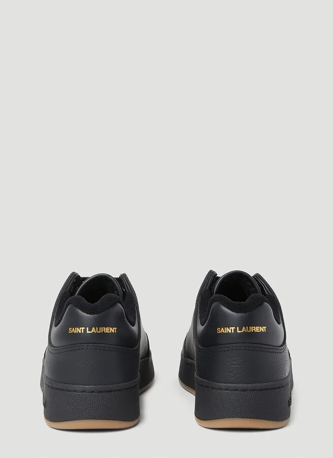 Saint Laurent Sl/61 Low Top Sneakers - Woman Sneakers Black Eu - 35 - Image 4