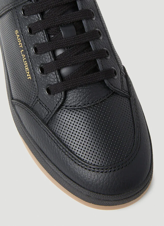 Saint Laurent Sl/61 Low Top Sneakers - Woman Sneakers Black Eu - 35 - Image 6