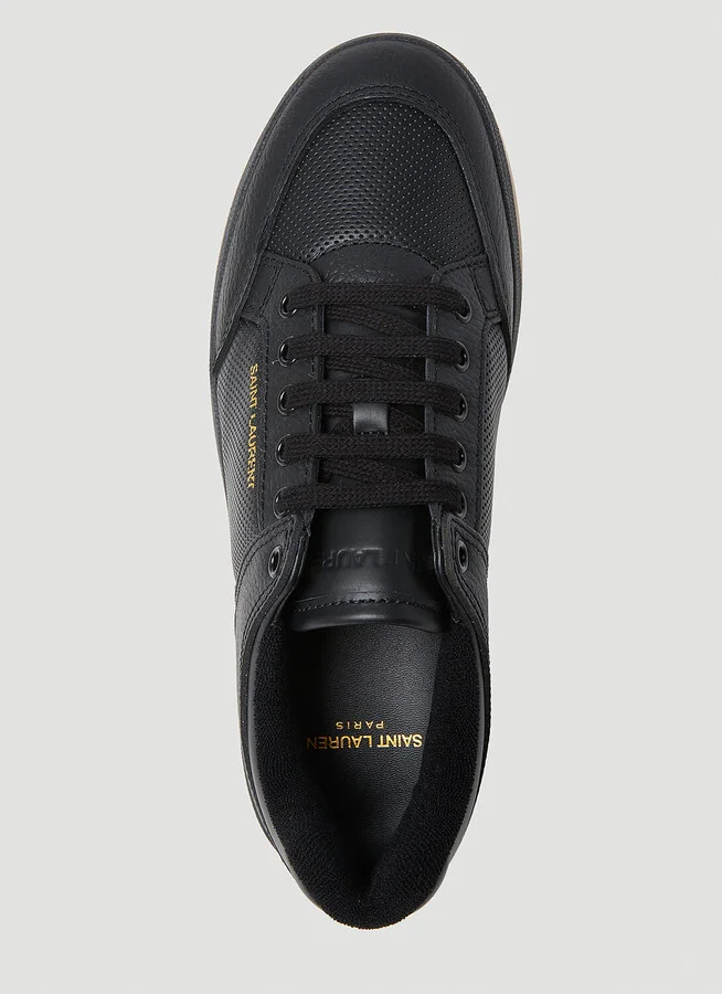 Saint Laurent Sl/61 Low Top Sneakers - Woman Sneakers Black Eu - 35 - Image 7
