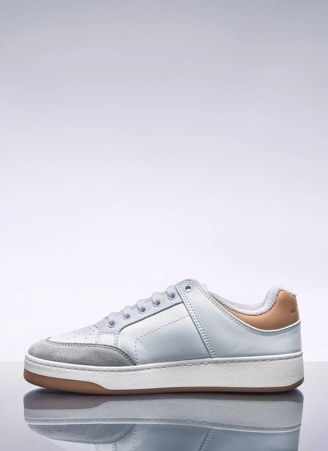 Saint Laurent Sl 61 Low Top Sneakers - Woman Sneakers White Eu - 35 - Image 4