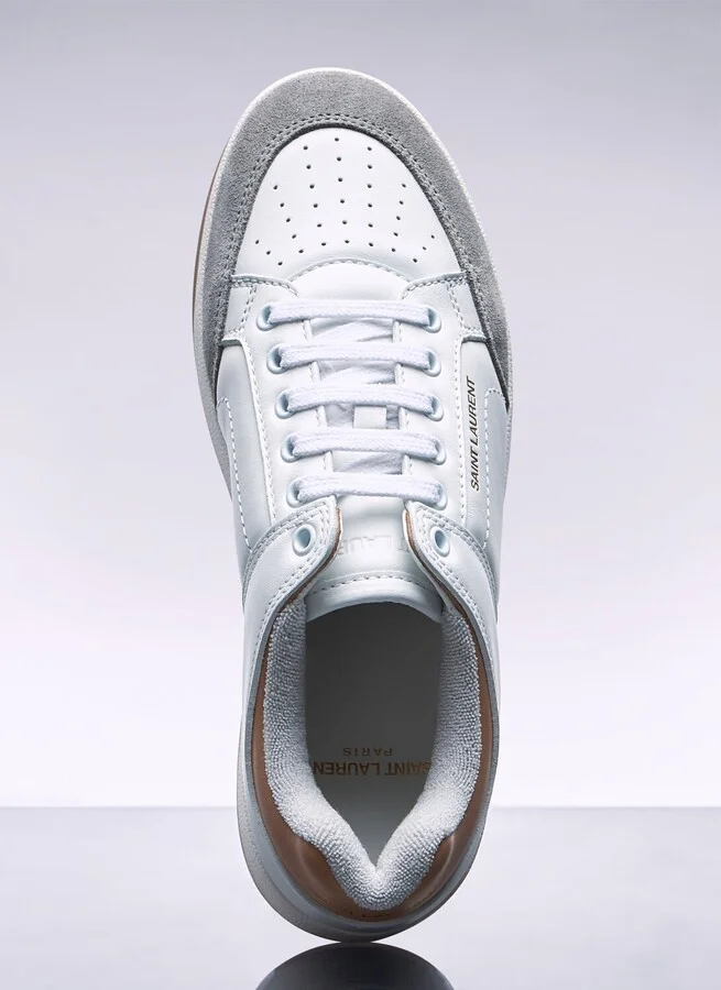 Saint Laurent Sl 61 Low Top Sneakers - Woman Sneakers White Eu - 35 - Image 7