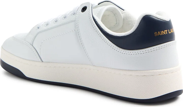 Saint Laurent SL/61 Panelled Leather Sneakers - Image 2