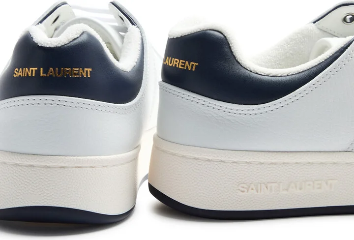 Saint Laurent SL/61 Panelled Leather Sneakers - Image 4