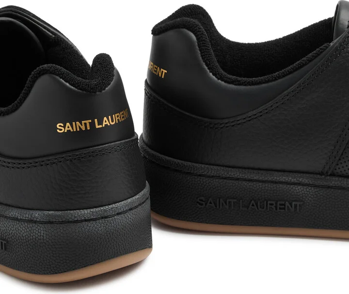 Saint Laurent SL/61 Panelled Leather Sneakers - Image 4