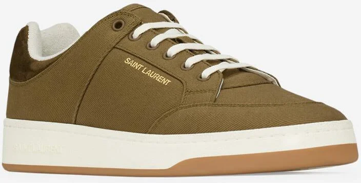 Saint Laurent Sl/61 Sneakers In Gabardine - Image 2