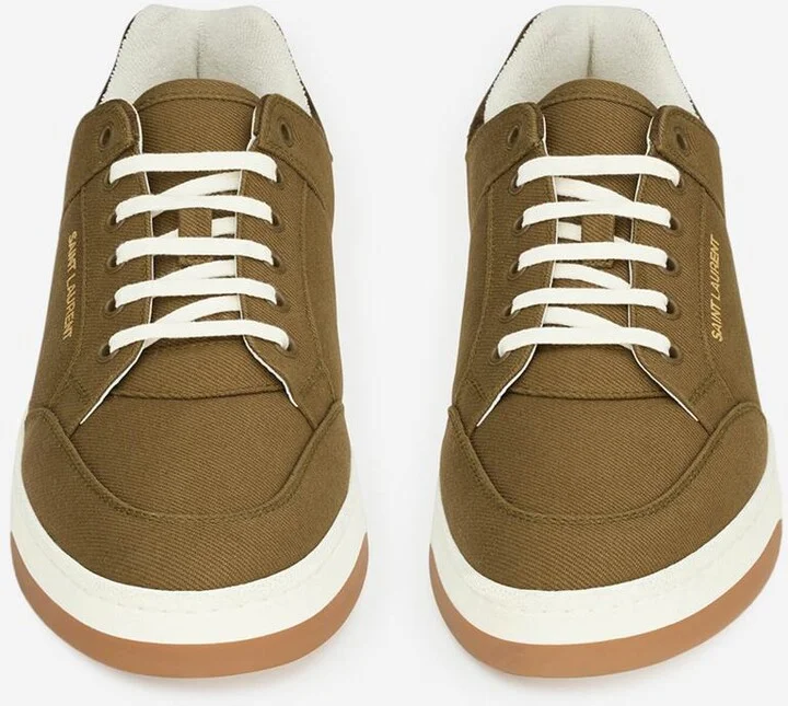 Saint Laurent Sl/61 Sneakers In Gabardine - Image 3