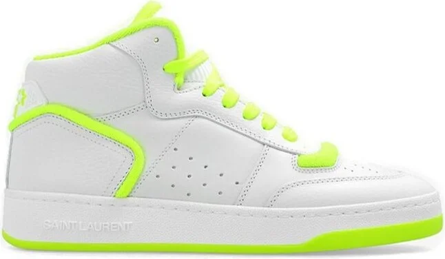 Saint Laurent SL/80 Mid-Top Sneakers