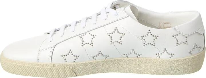 Saint Laurent Sl06 Star Leather Sneaker - Image 2