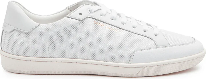 Saint Laurent SL10 Panelled Leather Sneakers