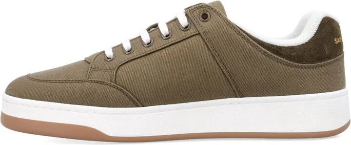 Saint Laurent Sl61 Gabardine Sneakers - Image 3
