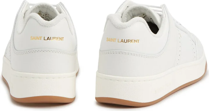 Saint Laurent SL61 Leather Sneakers - Image 3