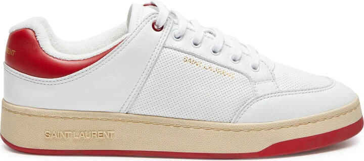 Saint Laurent SL61 Panelled Leather Sneakers