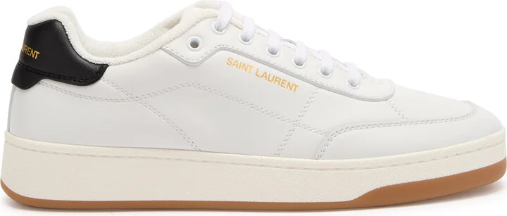 Saint Laurent SL61 Panelled Leather Sneakers
