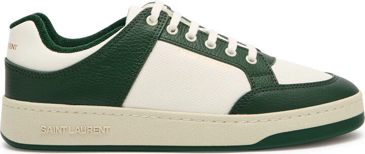 Saint Laurent SL61 Panelled Leather Sneakers