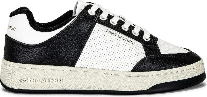 Saint Laurent SL61 Sneaker in Black & White