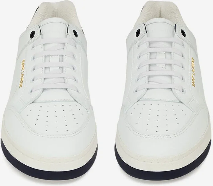 Saint Laurent Sneakers Leather Logo Sl/61 - Image 2