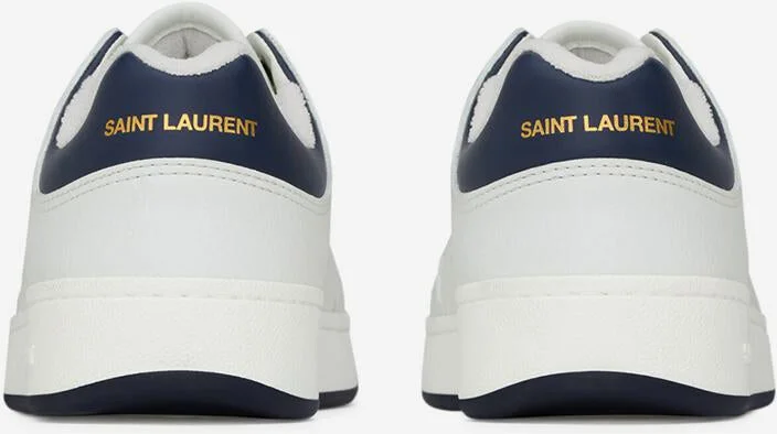 Saint Laurent Sneakers Leather Logo Sl/61 - Image 4