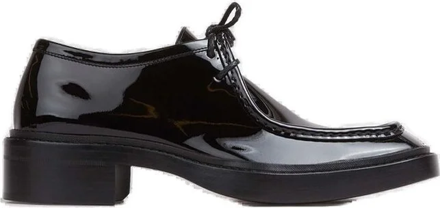 Saint Laurent Square Toe Slip-On Loafers