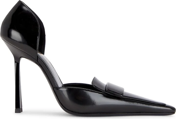 Saint Laurent Stone Pump in Black