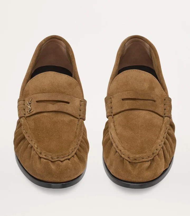 Saint Laurent Suede Le Loafers - Image 2