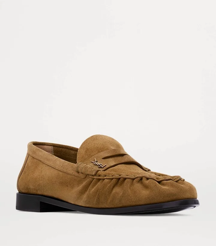 Saint Laurent Suede Le Loafers - Image 3