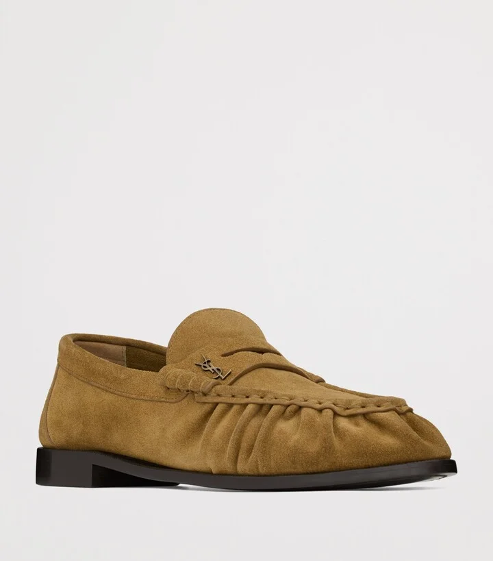 Saint Laurent Suede Le Loafers - Image 3