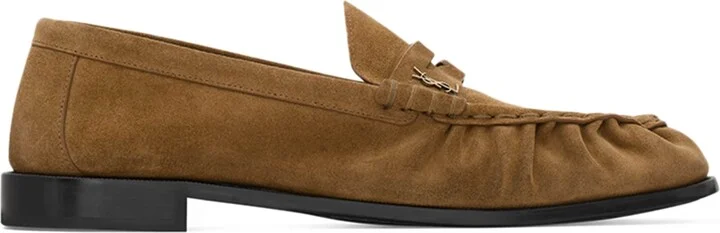 Saint Laurent Suede Le Loafers