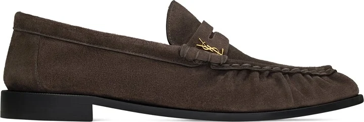 Saint Laurent Suede Le Loafers