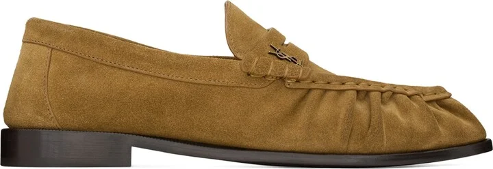 Saint Laurent Suede Le Loafers