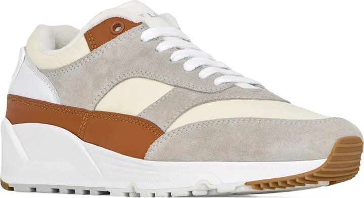 Saint Laurent Suede-Trim Bump Sneakers - Image 4